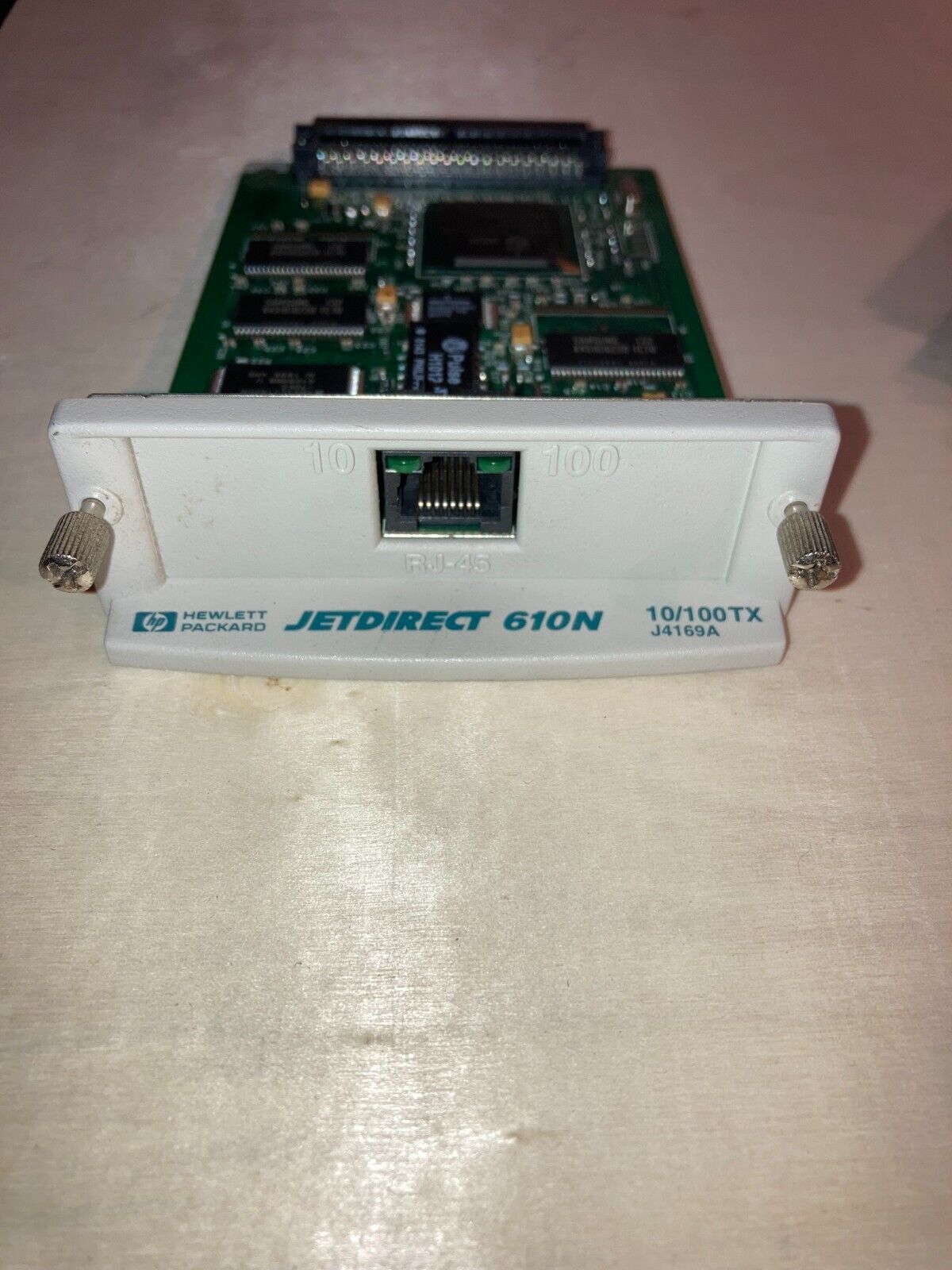 HP JetDirect 610N J4169A EIO 10/100TX Ethernet Print Server