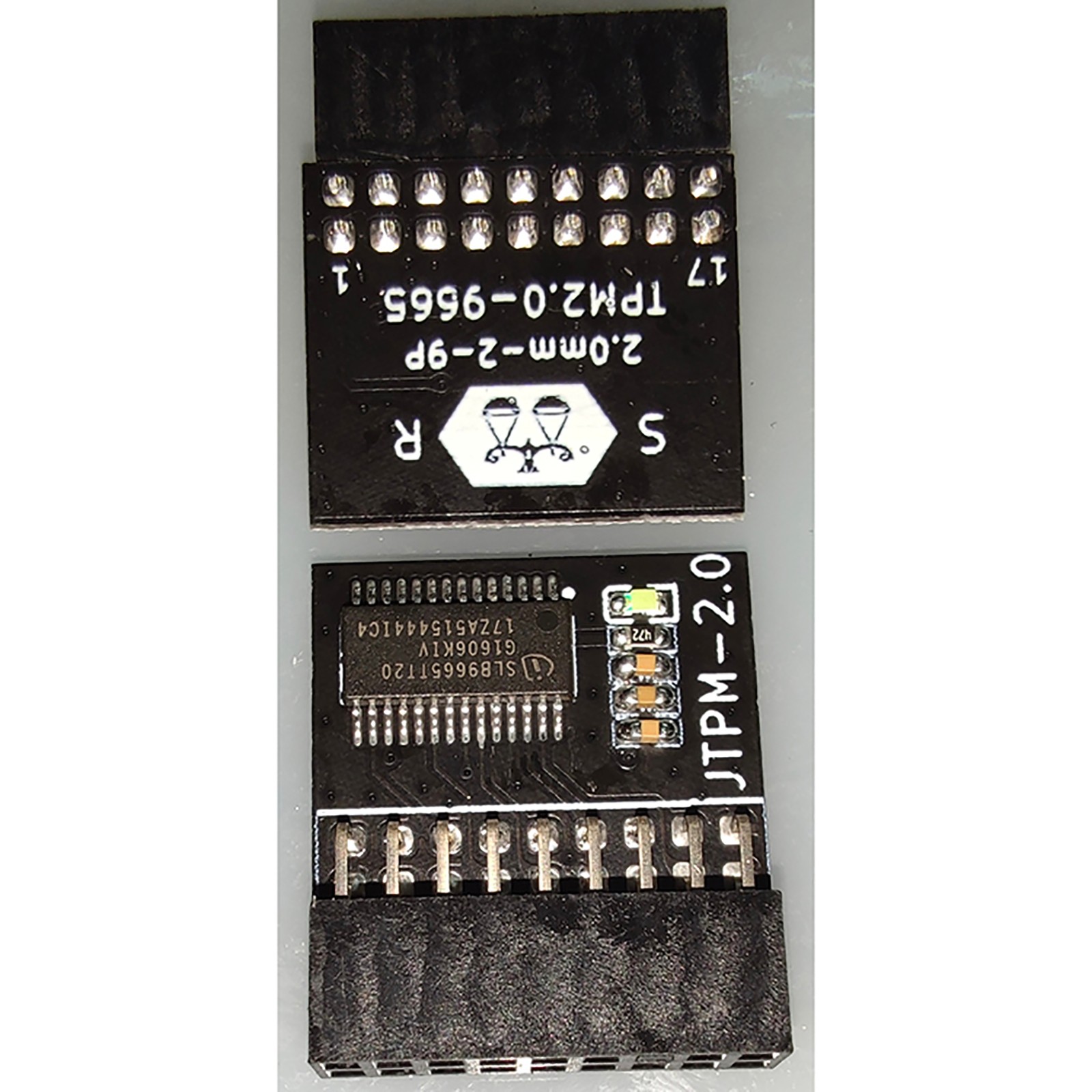 TPM2.0 Module ASRock TPM 18-1 Pin Security Module Board Win11 for Infineon