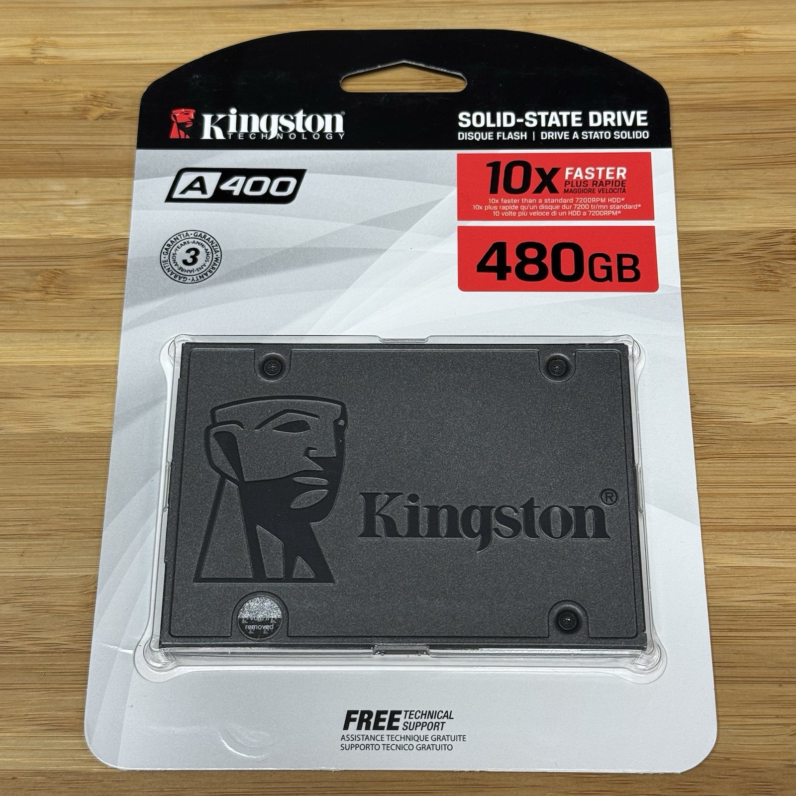 Kingston A400 480GB 2.5" SATA III SSD SA400S37/480G Brand New