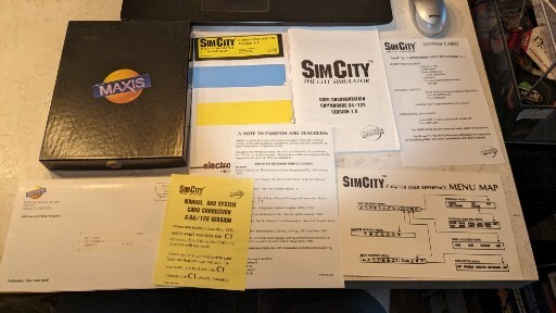 Maxis Sim City For Commodore 64/128 (1989) Tested