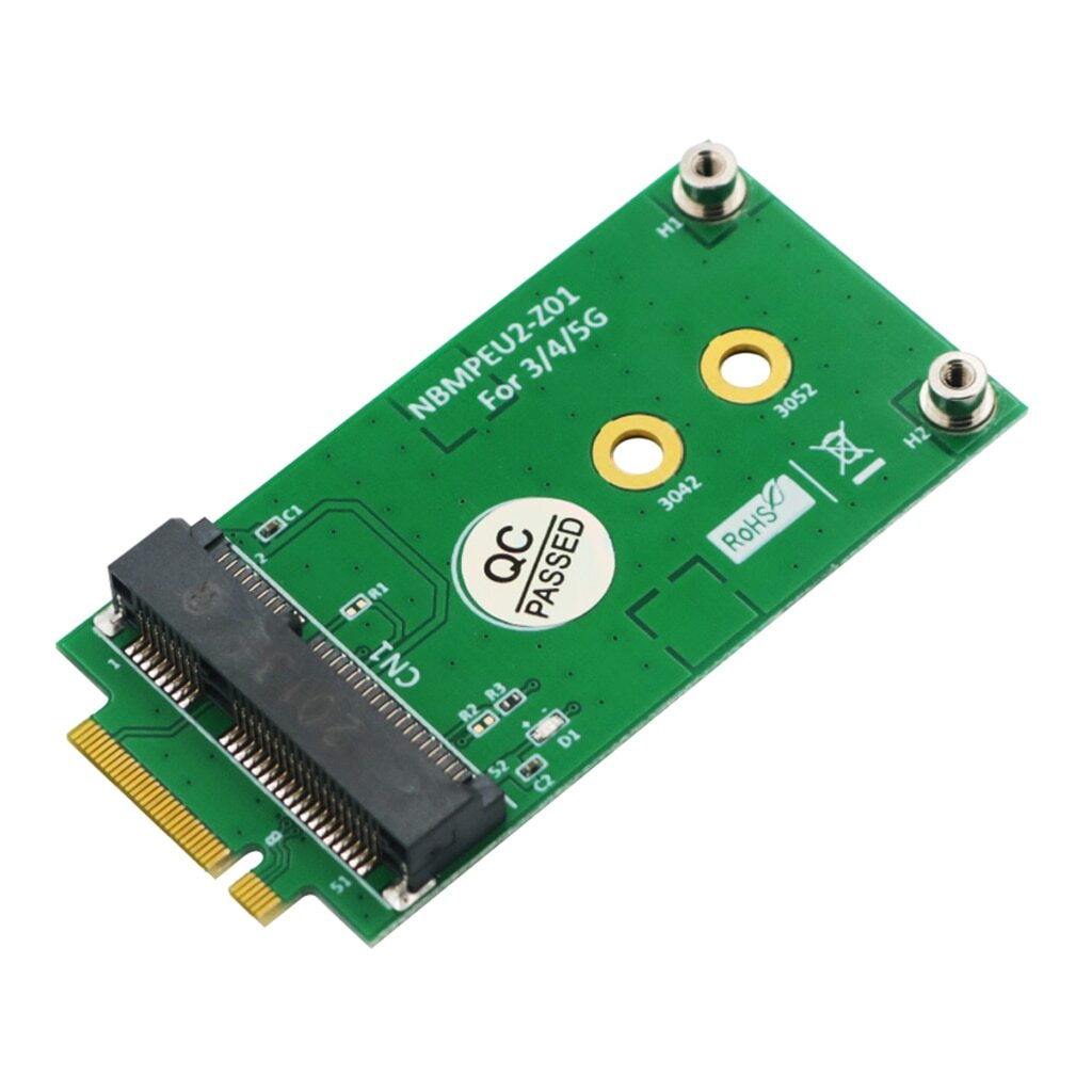 for 3G/4G/5G GSM LTE Module  For NGFF M.2 Key B Card to PCI-E NANO SIM Card Slot