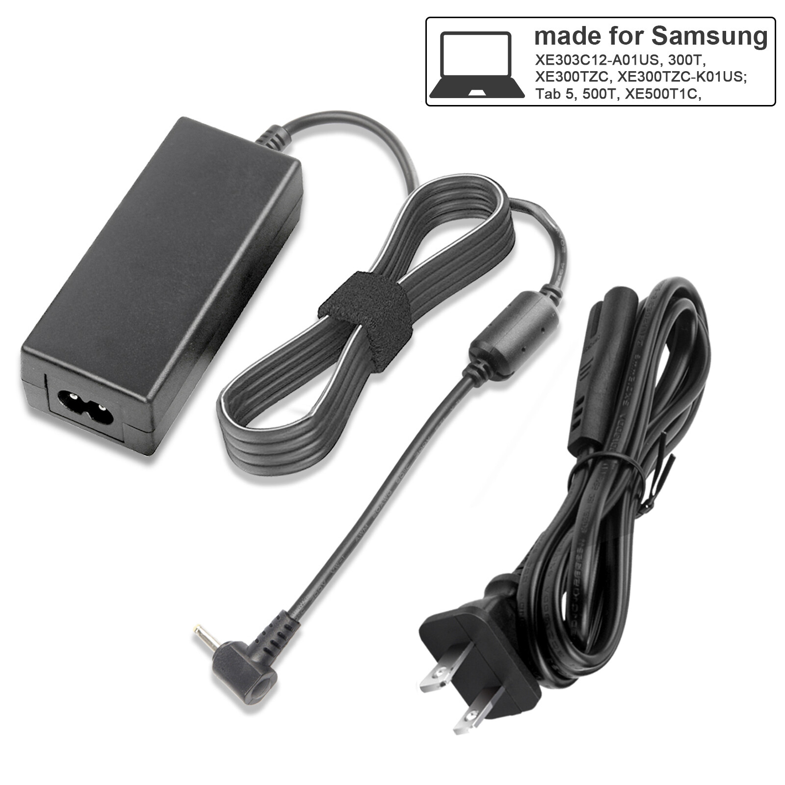 AC Adapter Laptop Charger Power Supply for Samsung Chromebook Notebook ATIV Book