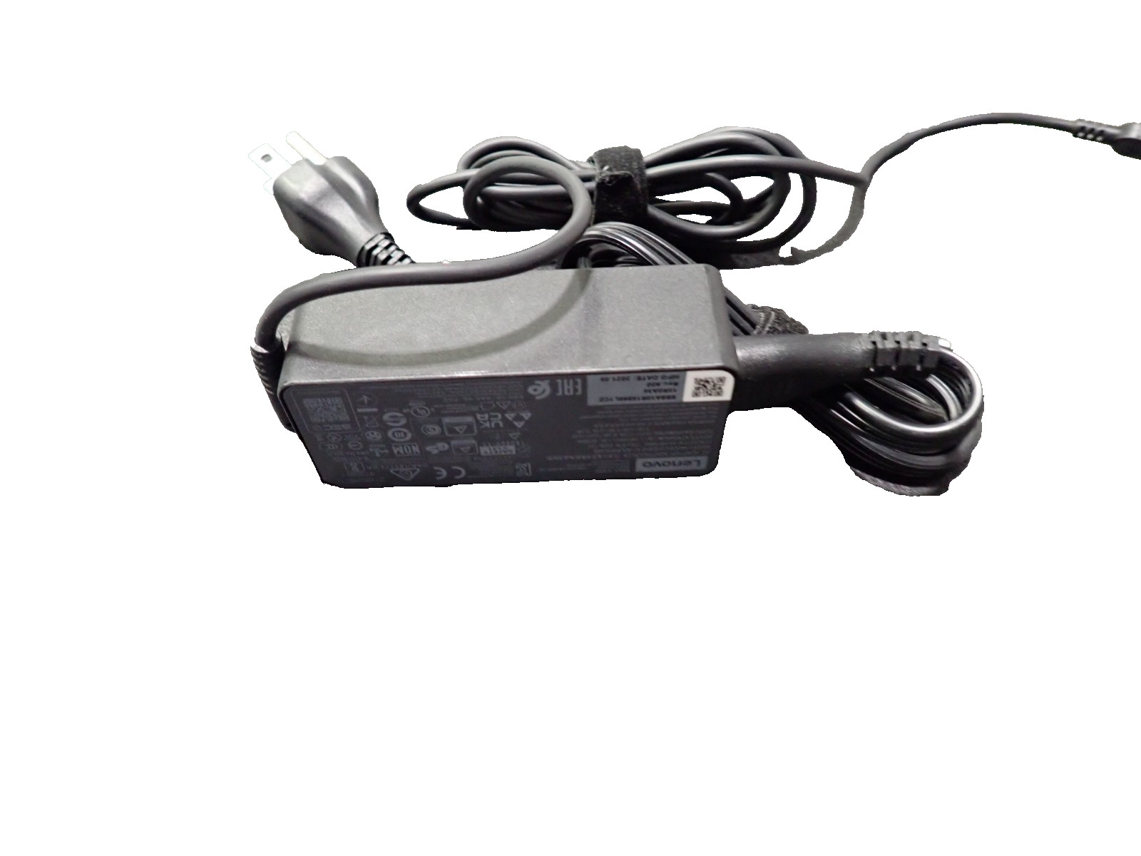 Lenovo 02DL128 USB AC_Type-C 65W 3P Black Power Adapter Charger For Lenovo