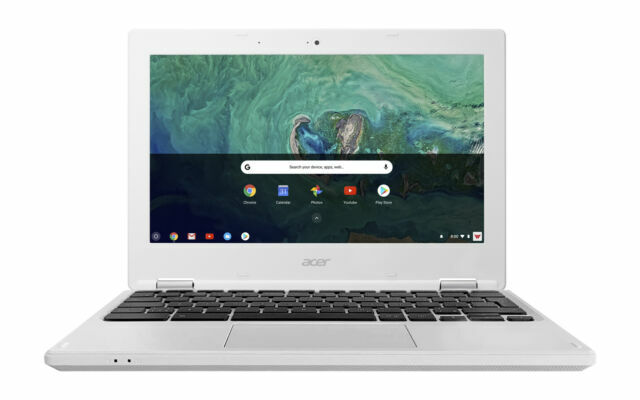 Brand New Sealed Acer Chromebook 11 Denim White eMMC Chrome OS 