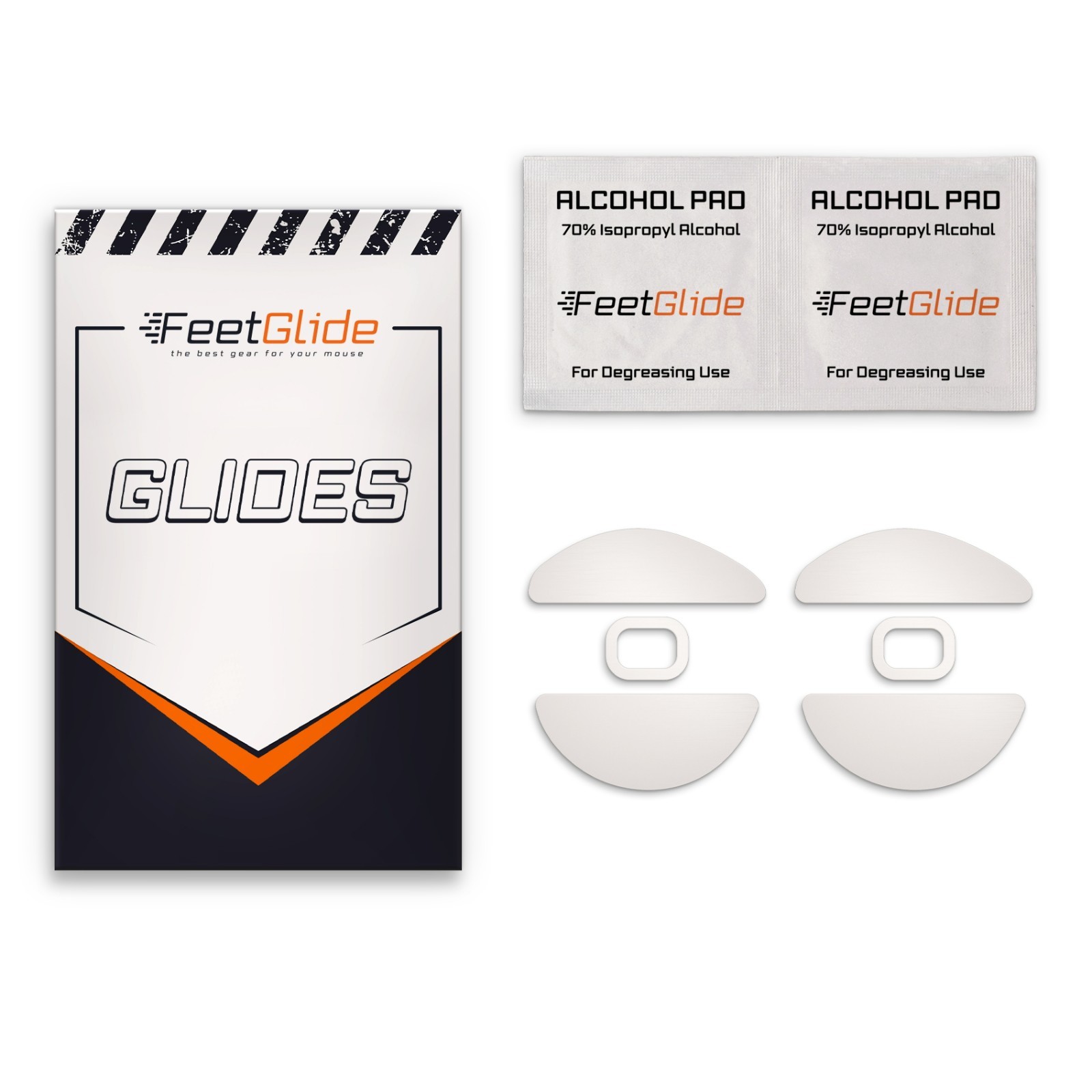 FeetGlide Skates for Pulsar X3 LHD Replacement Mouse Feet PTFE