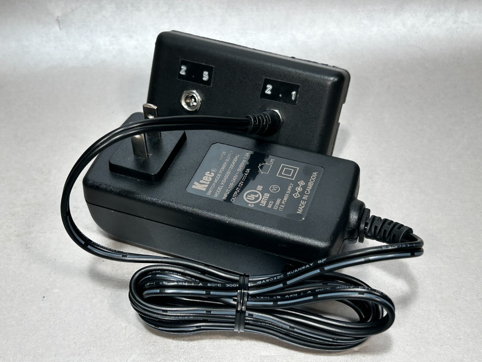 GENUINE LINKSYS KTEC KSAS0501200400HU AC ADAPTER 4 VELOP - AX  12V 4A -FAST SHIP