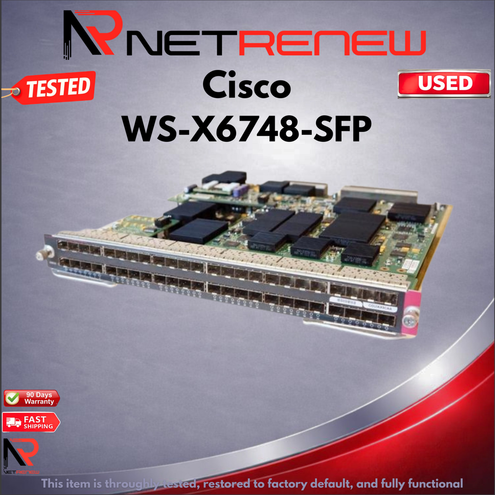 Cisco WS-X6748-SFP Catalyst 6500 48-Port