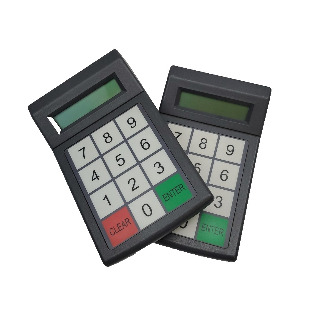 (Lot of 2) Genovation Mini Terminal 904-RJ 12 Key Membrane Pad