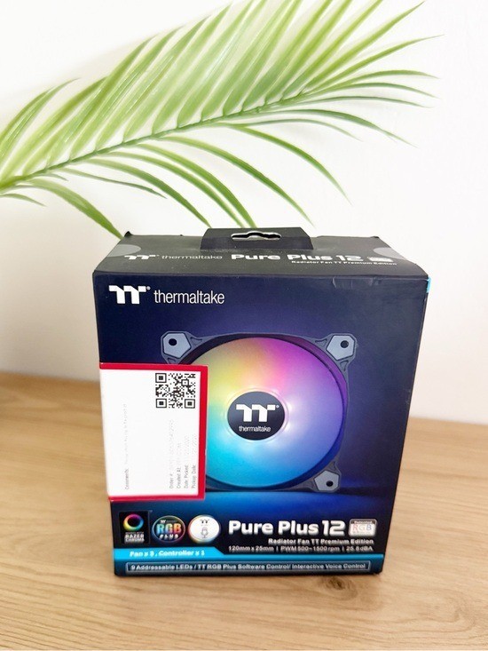 Thermaltake Pure Plus 12 RGB Radiator Fan TT Premium Edition (3-Fan Pack)