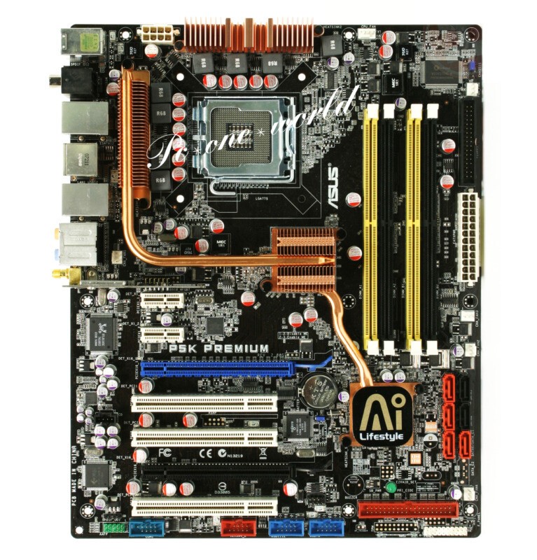 Asus P5K PREMIUM Motherboard Intel P35 Socket LGA 775 DDR2 SDRAM eSATA ATX