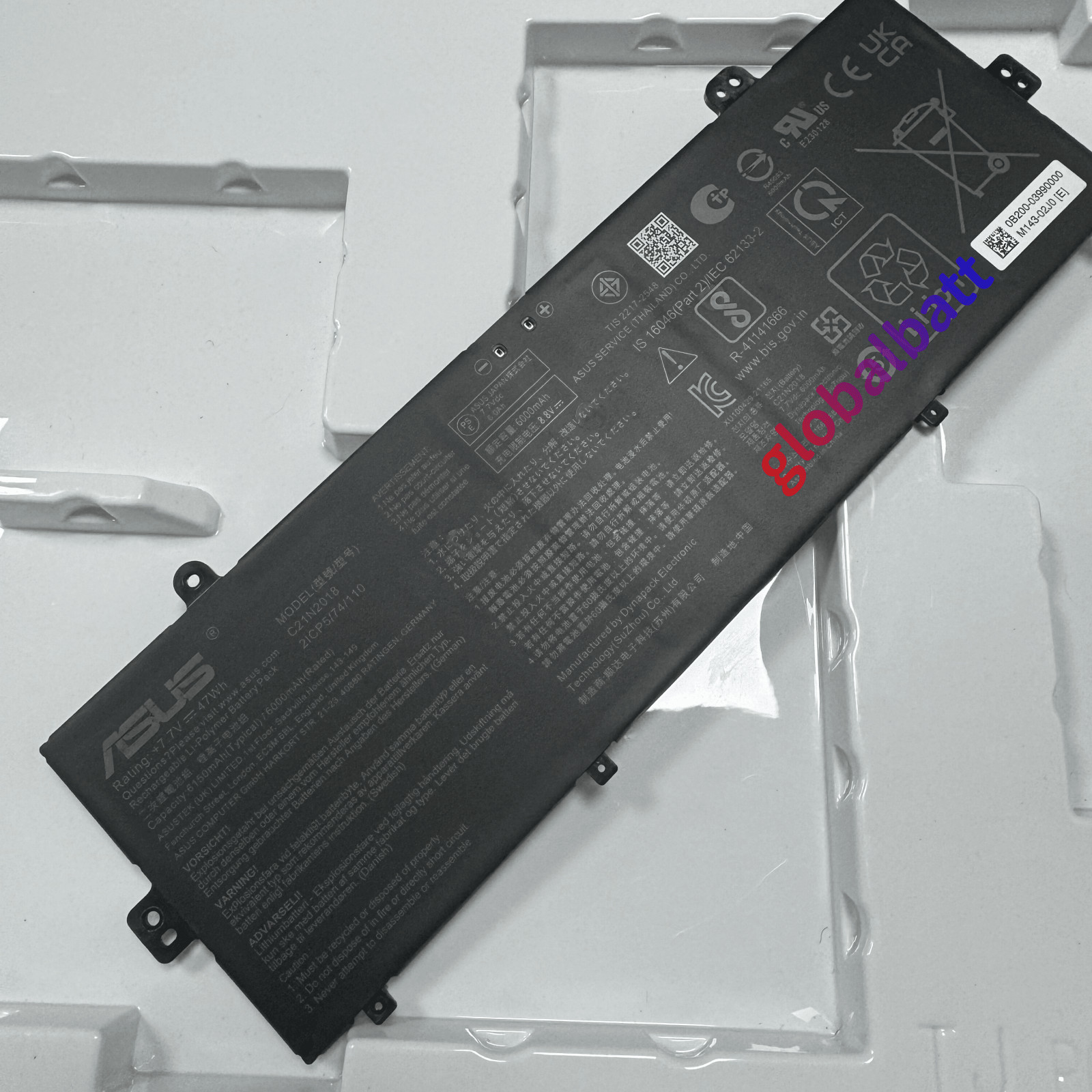 New Genuine 47Wh C21N2018 Battery for Asus Chromebook CR1 CR1100CKA CR1100FKA