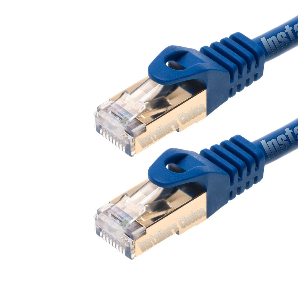 50ft Cat7 Ethernet LAN Network Cable High Speed SSTP Modem Router Blue