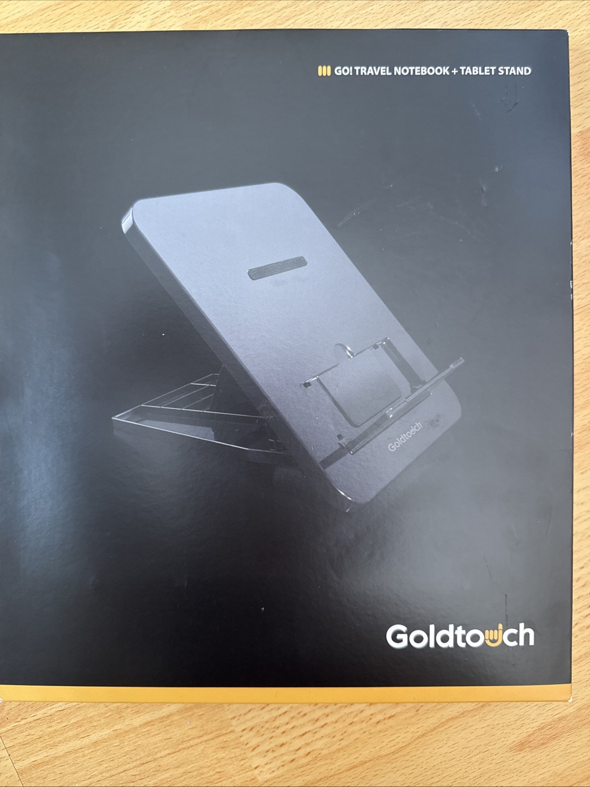 Goldtouch GTLS-0077U Go Portable Lightweight Travel Laptop Tablet Black Stand