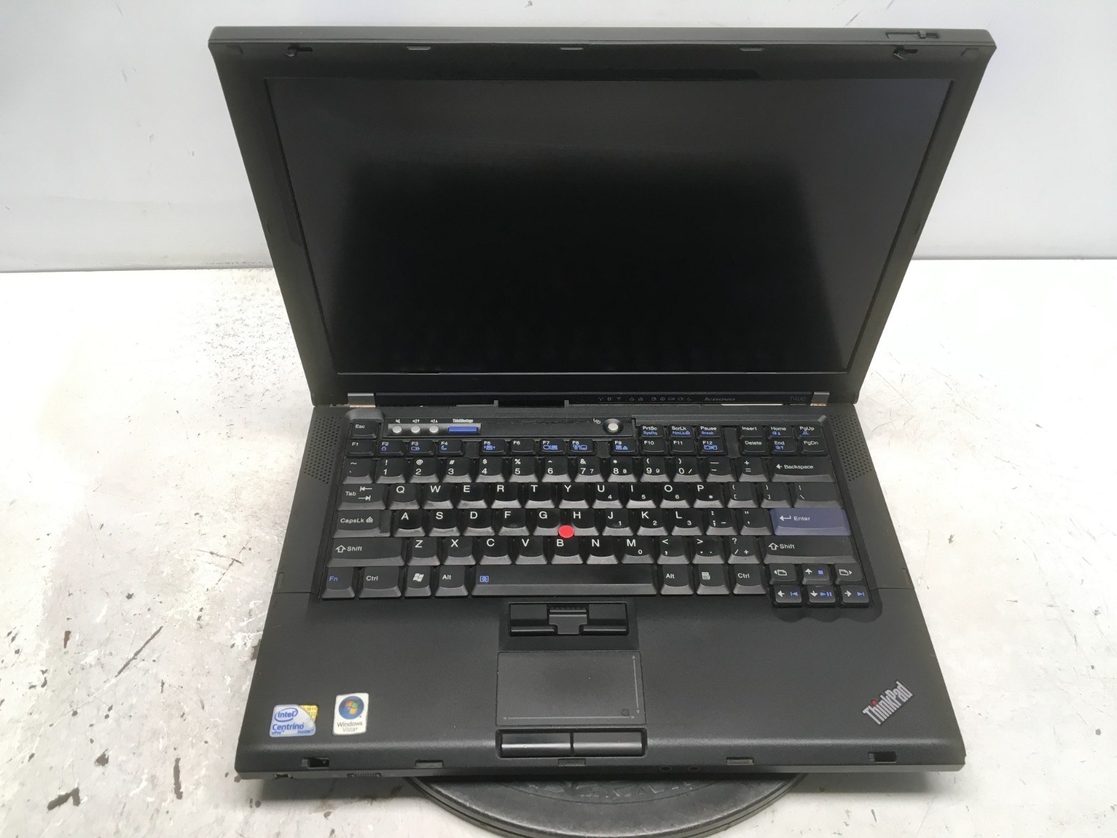 Lenovo ThinkPad T400 Intel Core 2 Duo T9400 2.53GHz 4 GB NO HDD No Batt