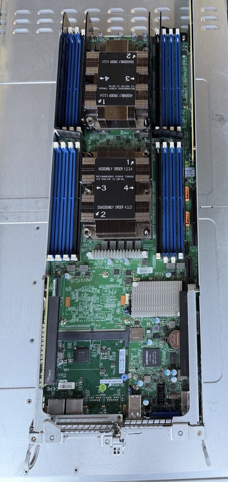 SUPERMICRO X11DPT-PS DUAL CPU XEON SCAL X11 NODE MOBO