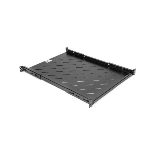Rocstor Y10E021-B1 1U UNIVERSAL VENTED RACK SHELF 25.6IN 650MM SHELF DEPTH BLACK