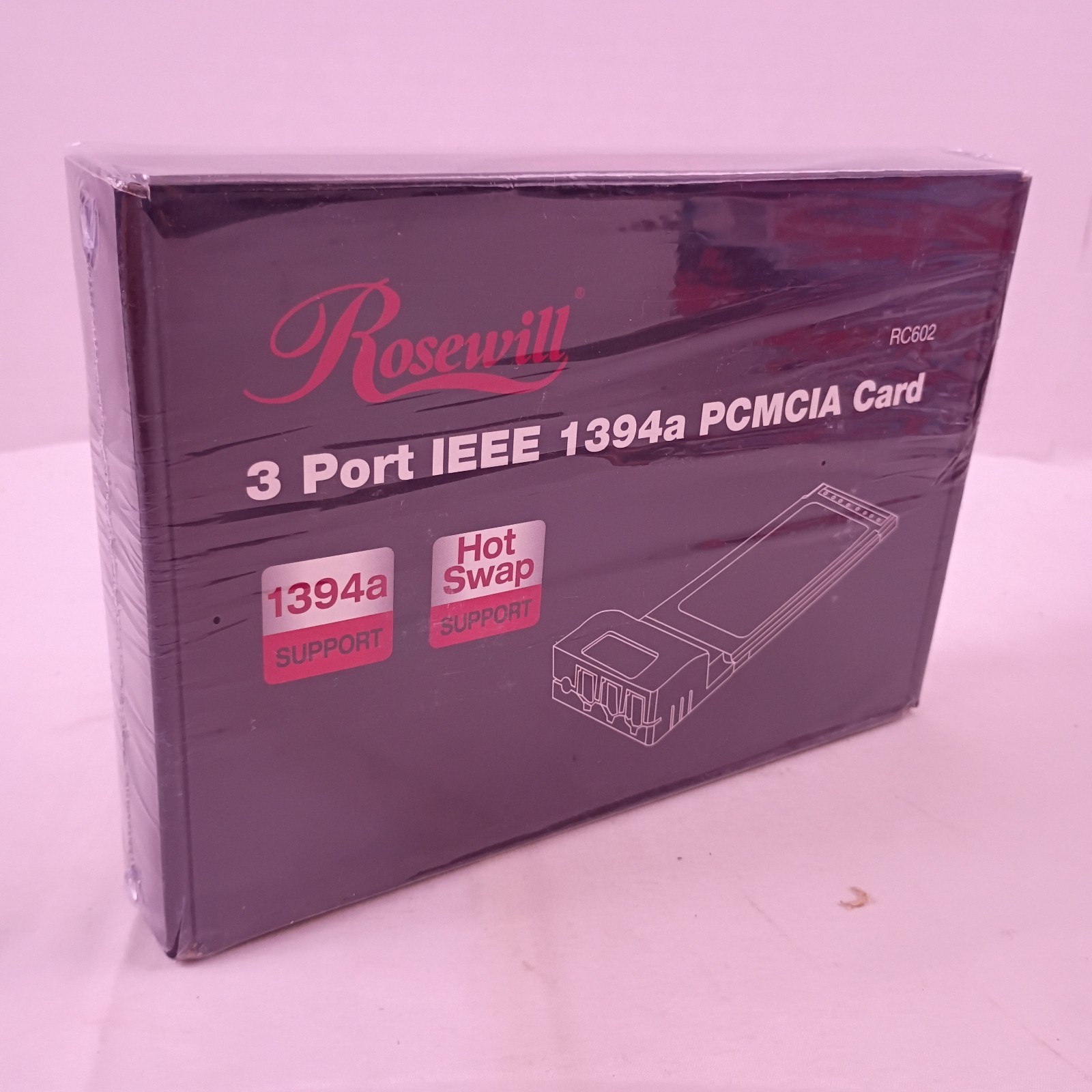 Rosewill 3 Port IEEE 1394a PCMCIA Card Hit Swap Support RC602 New in Box