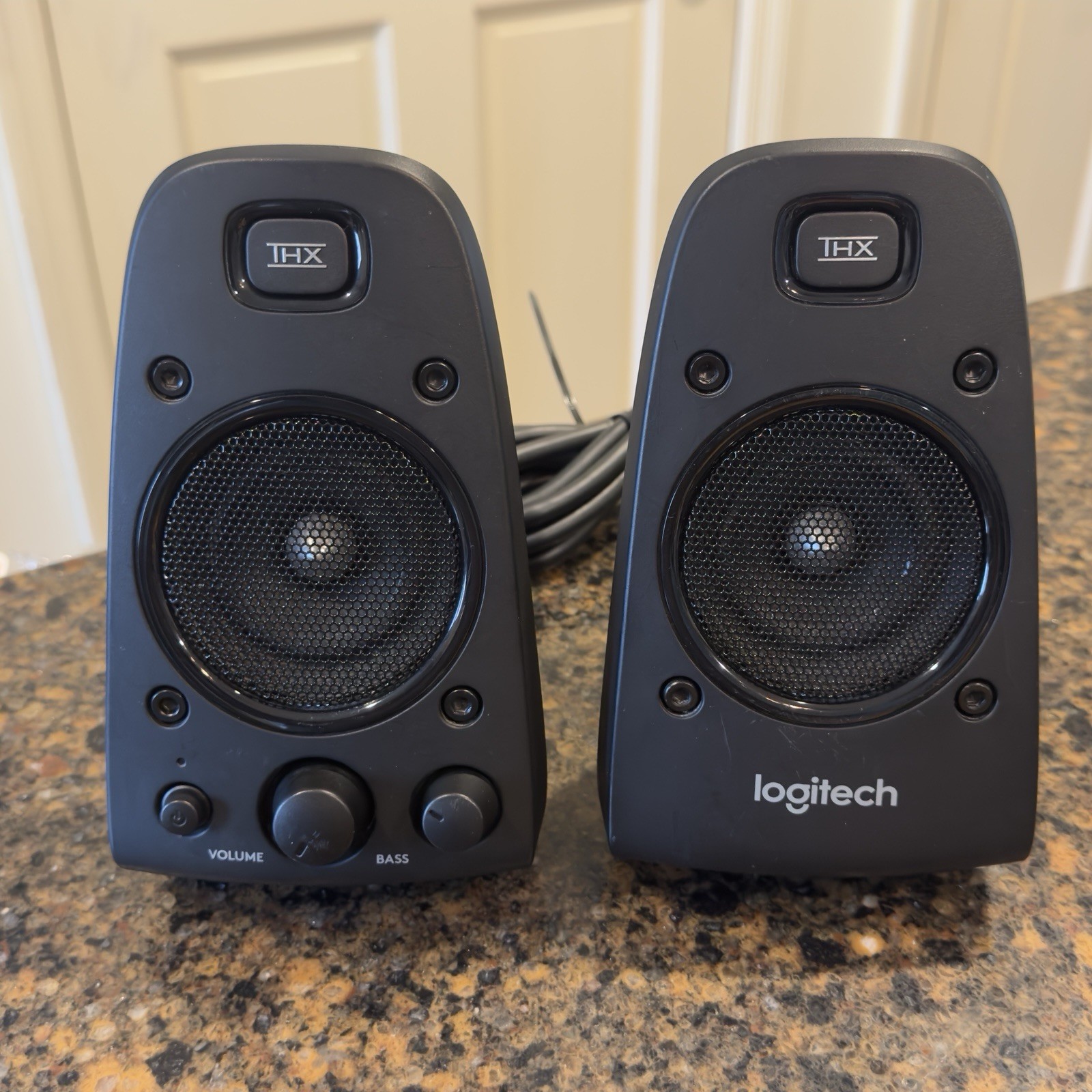 Logitech Z623 THX Certified Satellite Speakers Left & Right Only - No Subwoofer