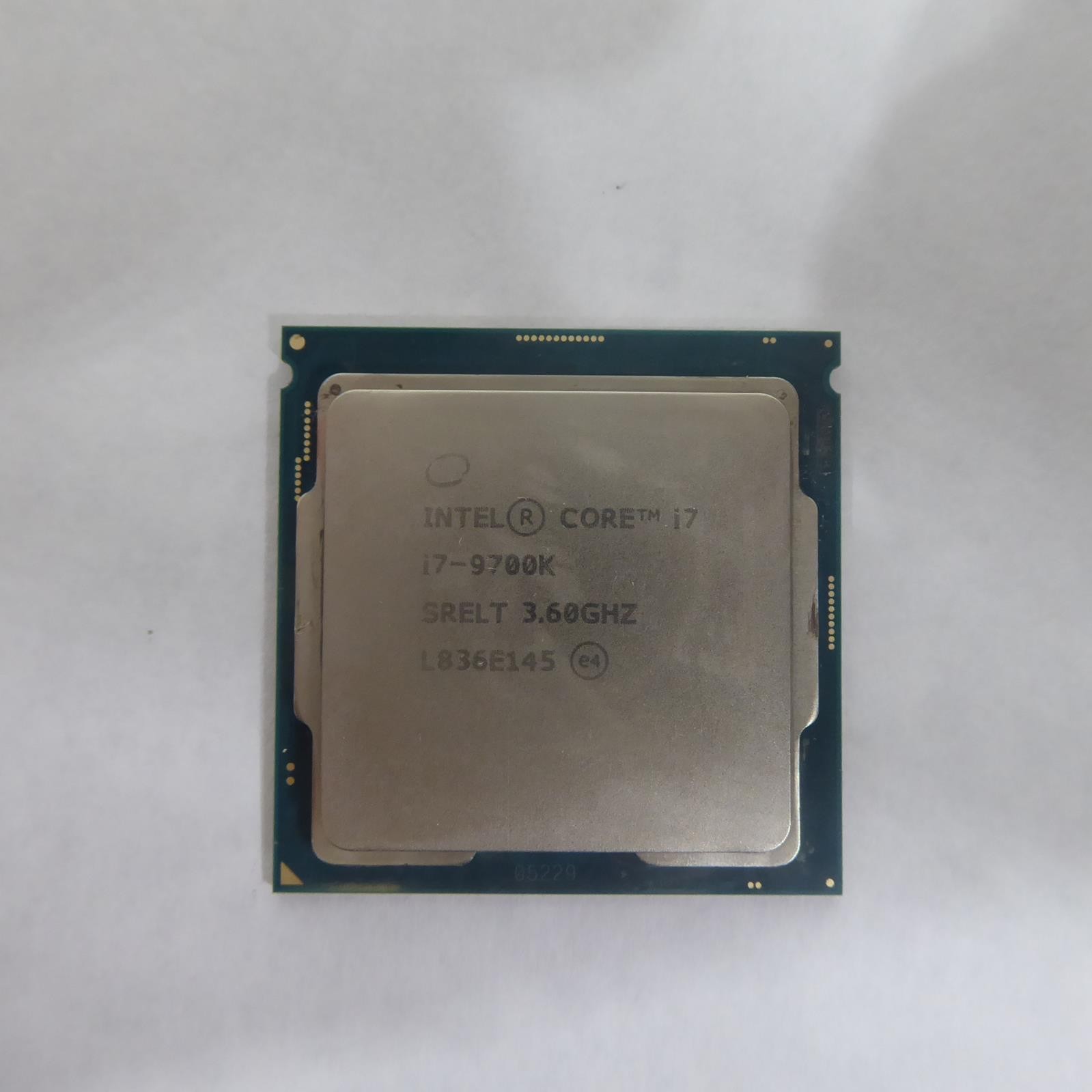 INTEL Core i7-9700K (12M Cache, up to 4.90GHz) Octa-Core LGA1151 CPU - SRELT