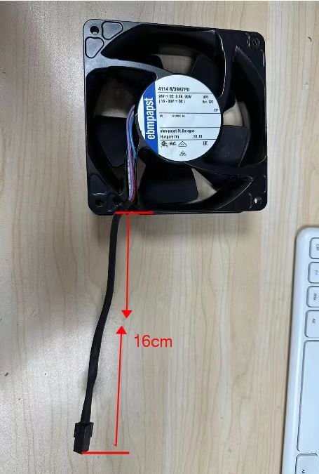 M0E29-67056 Cold Flux Fan OR M0E29-67057 Hot Flux Fan Fit For HP Latex 560 570