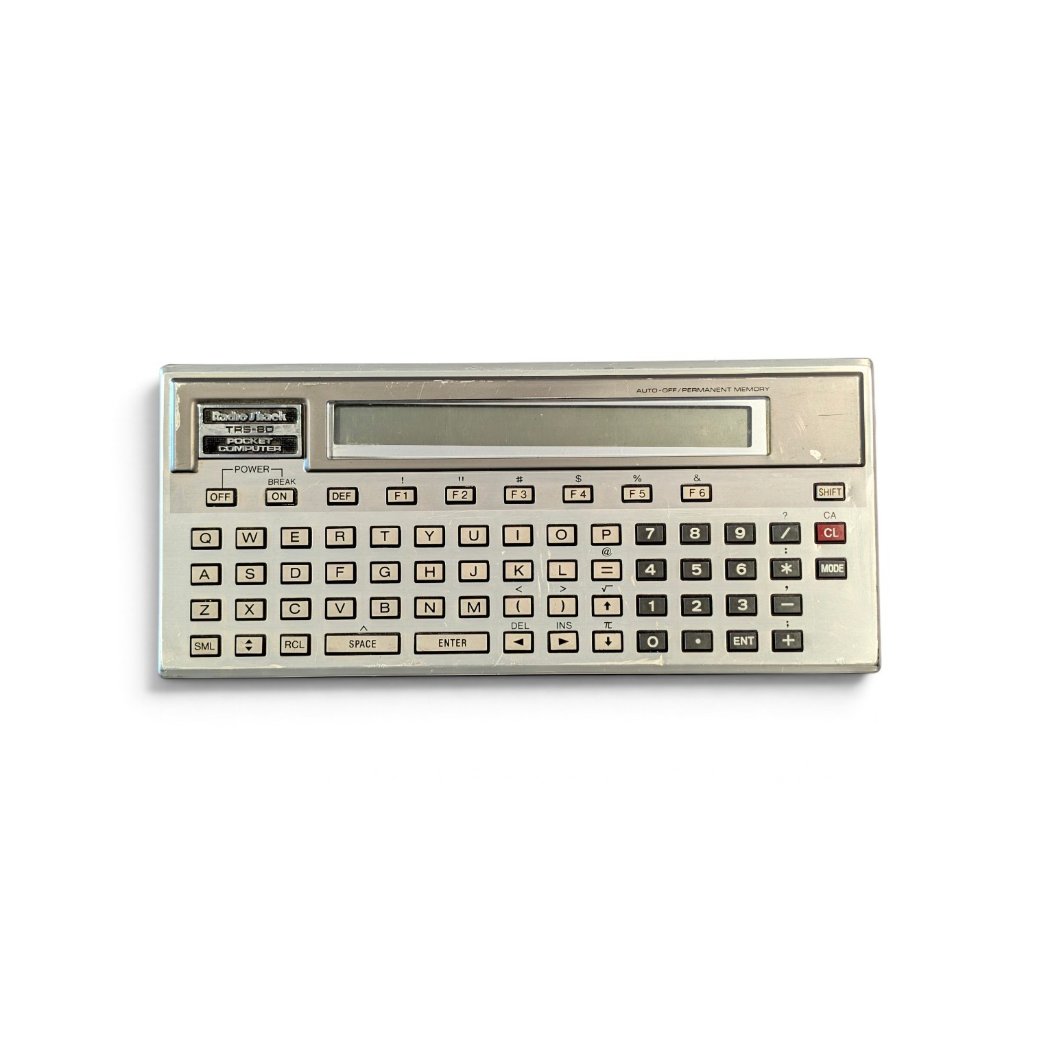 Radio Shack TRS-80 PC-2 Pocket Computer w/ 4K RAM Module Tested Working