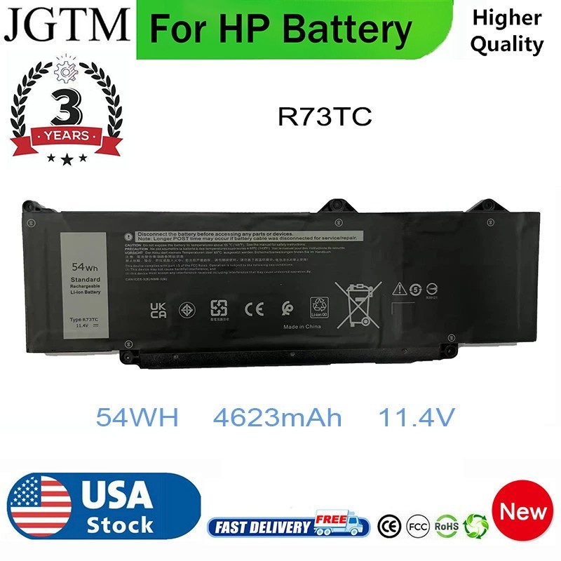 R73TC GTG7N Battery For Dell Latitude 5540 3340 3440 3540 3480 3580 5340 5440
