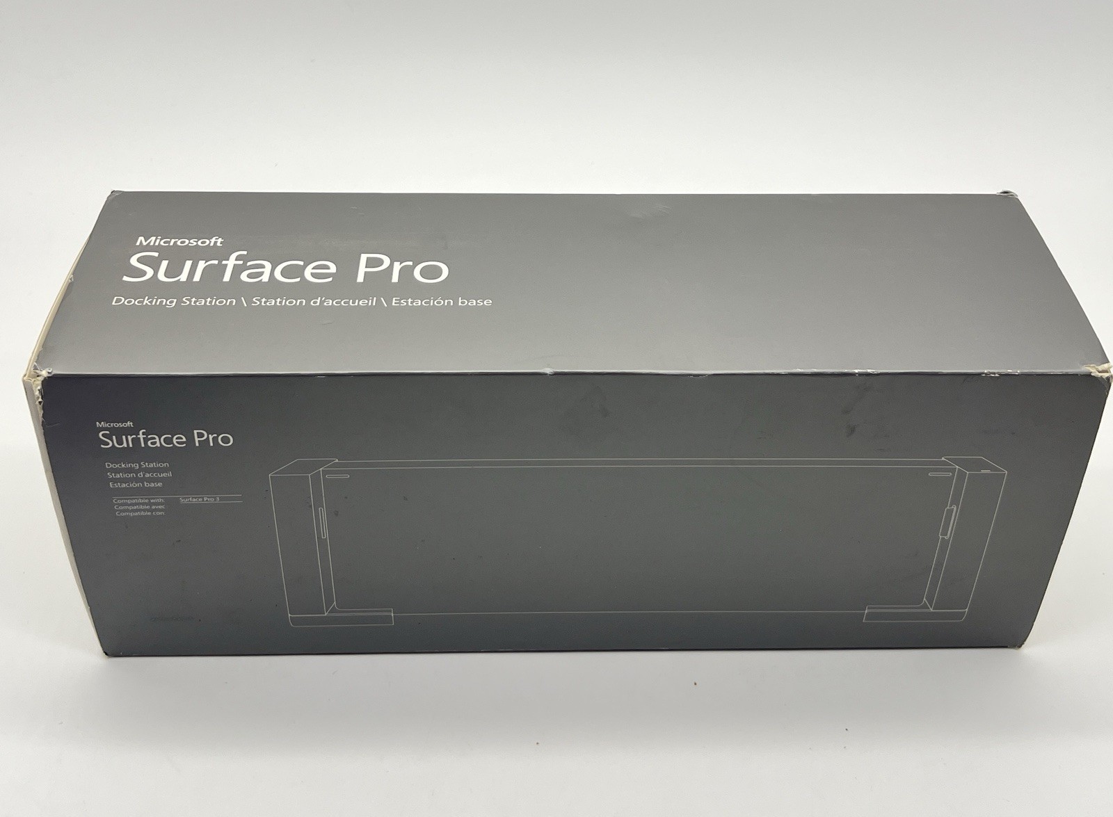 Microsoft Surface Pro 3 Docking Station - Model 1664 - W/Box - No Power Cord