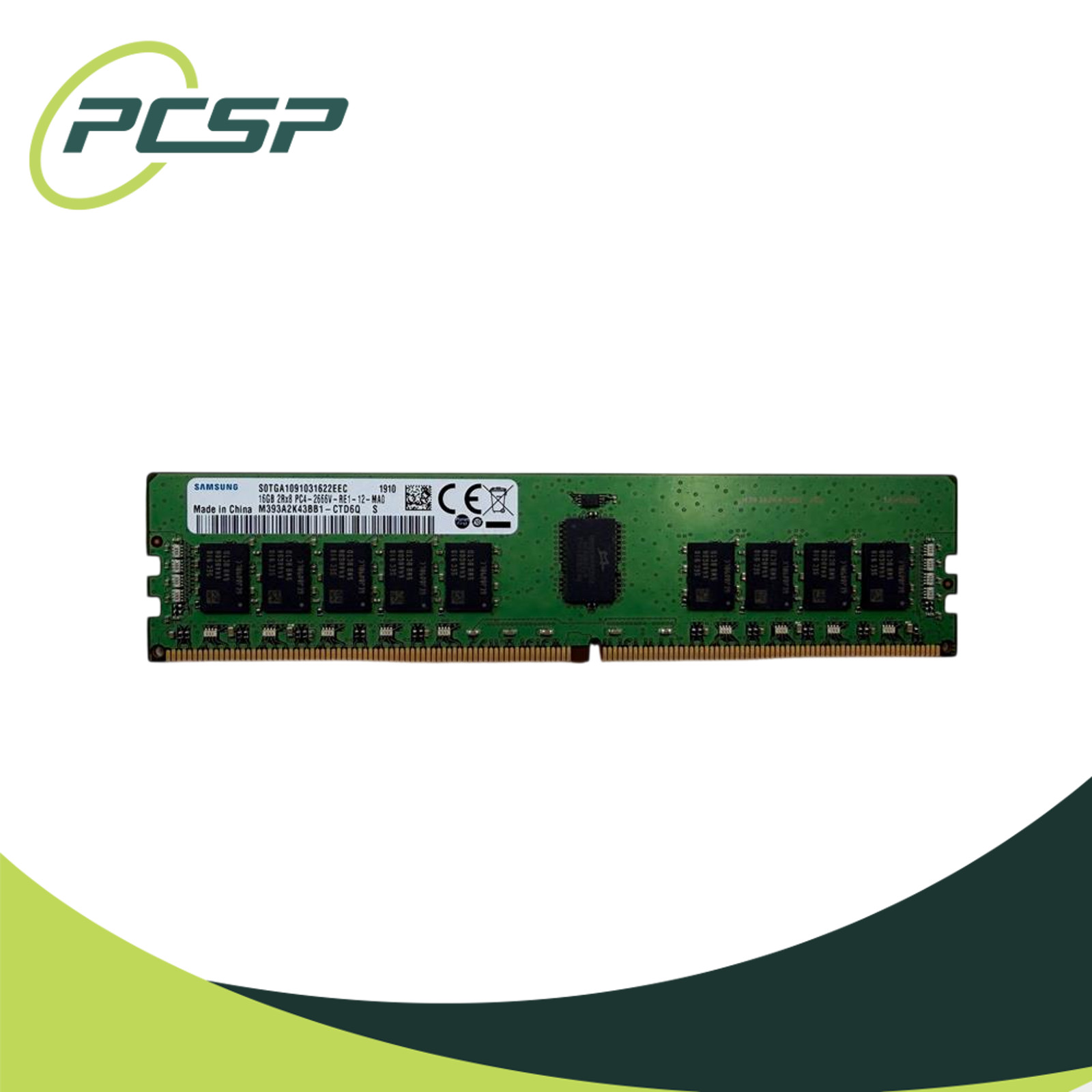 64GB RAM Kit Samsung 4x 16GB PC4 2666V-R 2Rx8 M393A2K43BB1-CTD6Q