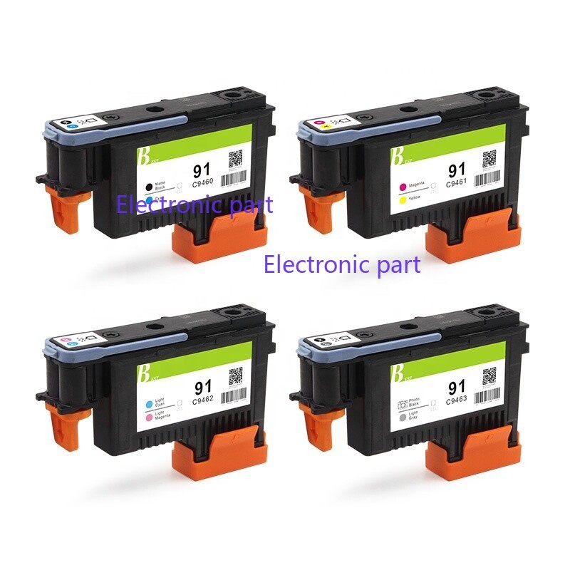 4PC/SET Excellent Quality Printhead For Hp 91 for HP Officjet Z6100 Printer