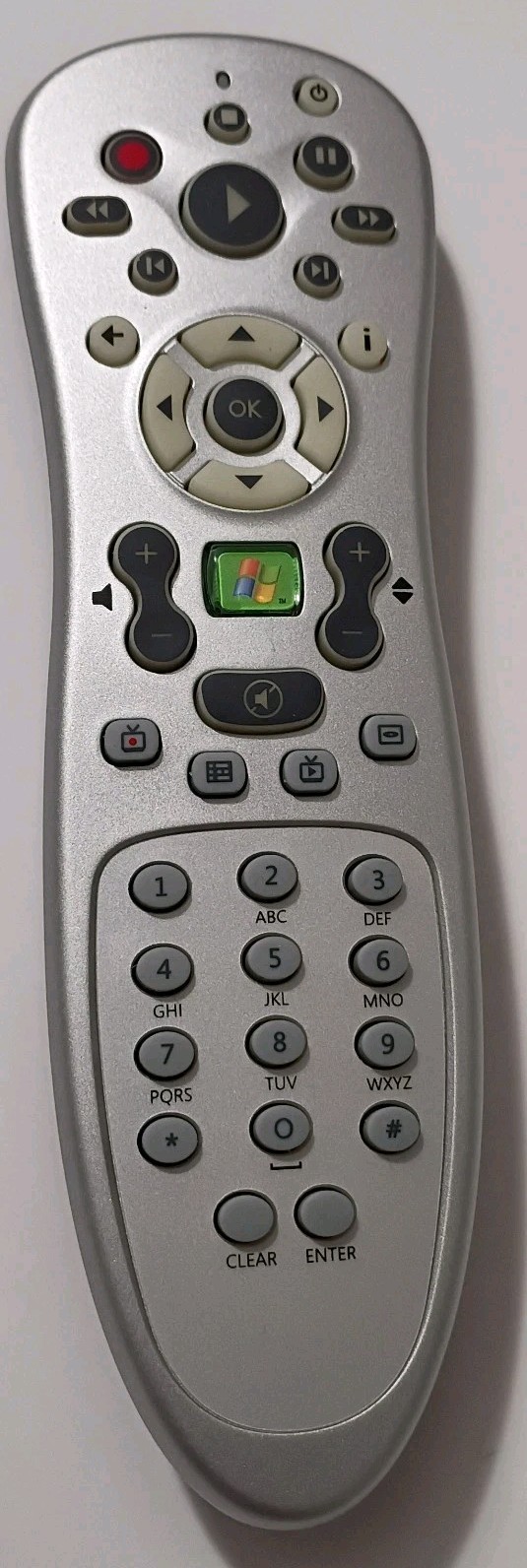 Genuine Microsoft RC1534034/00 RC6 IR Windows Media Center Remote Control Tested