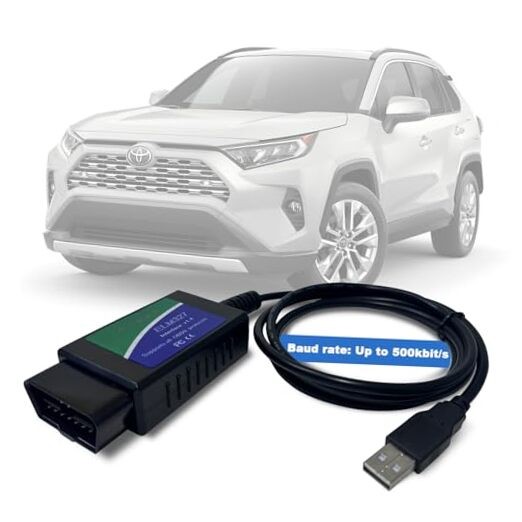 ELM327 OBD2 USB Scan Tool/Code Reader,Elm327 USB Adapter Obd2 Scanner with 