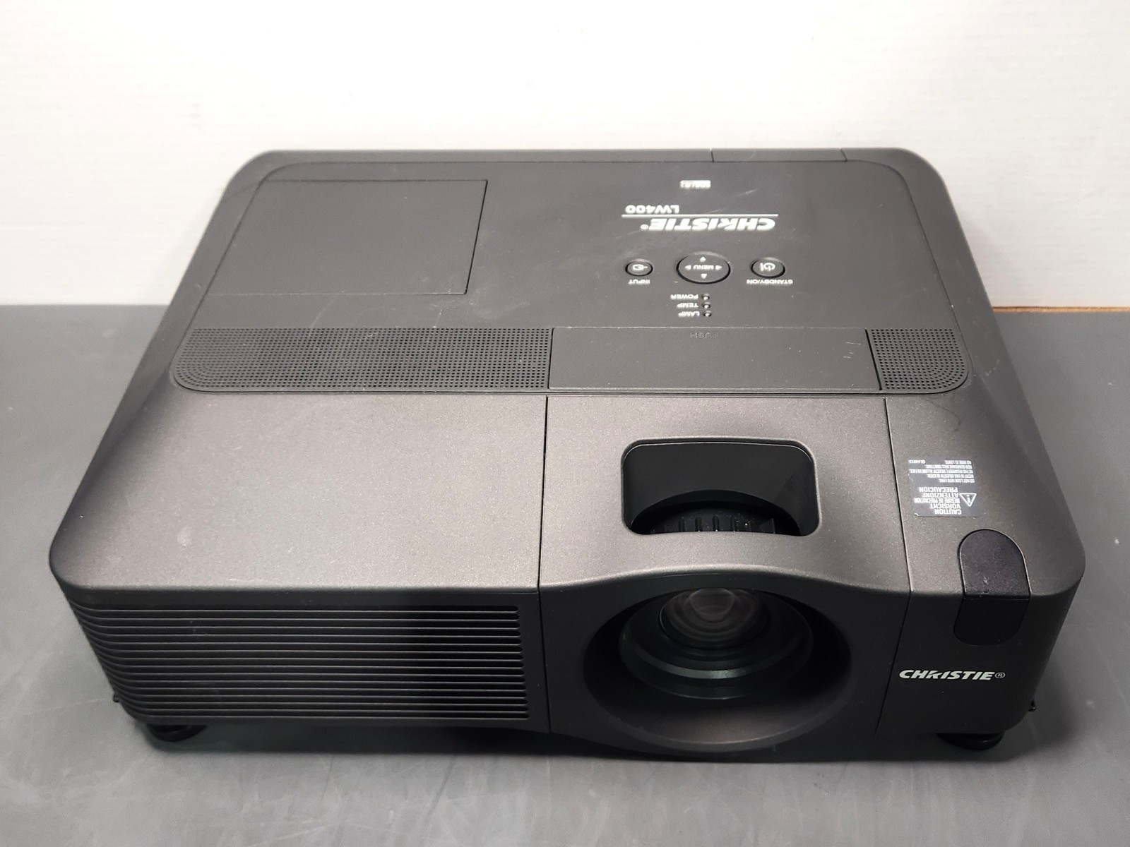 Christie LW400 3LCD Projector 4,000 ANSI Lumens WXGA Lamp Hours: 2029 Tested