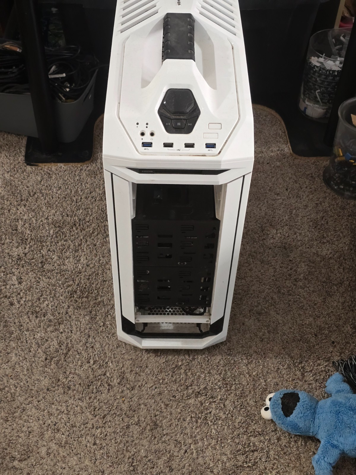 Cooler Master CM Storm Stryker Full-Tower PC Case (Model: SGC-5000W-KWN1). 
