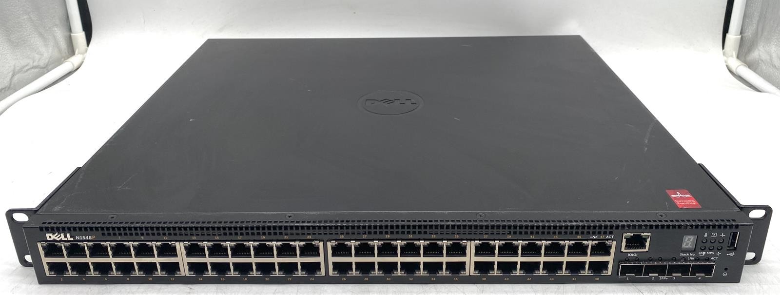 DELL EMC E16W N1548P 48-POE+ 4-SFP+ NETWORK SWITCH