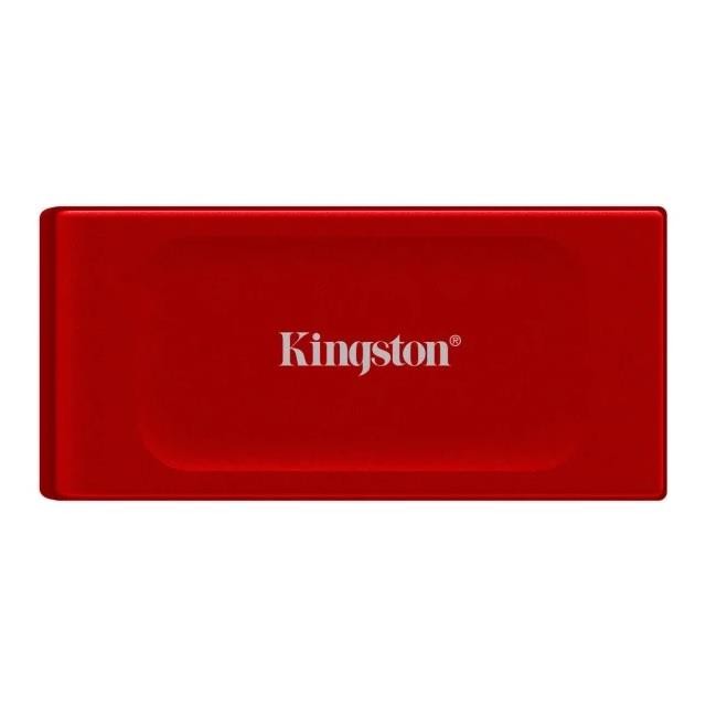 Dysk zewnętrzny SSD Kingston XS1000 2TB USB-C 3.2 Gen 2 (1050/1000 MB/s) Red Kin