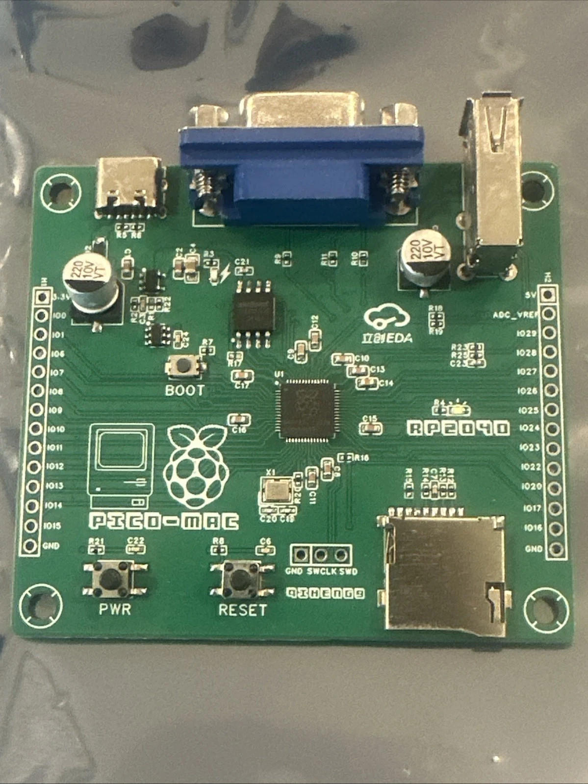 Pico-Mac Retro Computer Kit - Open Source Mac 128K Emulator Raspberry PI