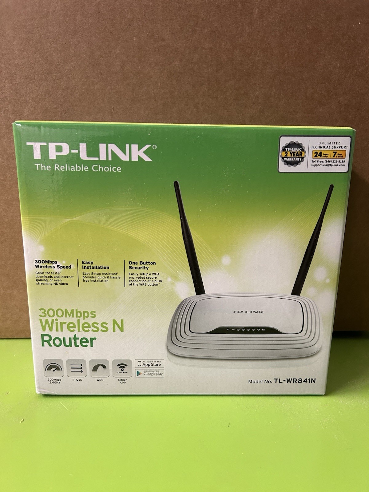 TP-Link TL-WR841N 2.4GHz N300 300Mbps Wireless WiFi Router