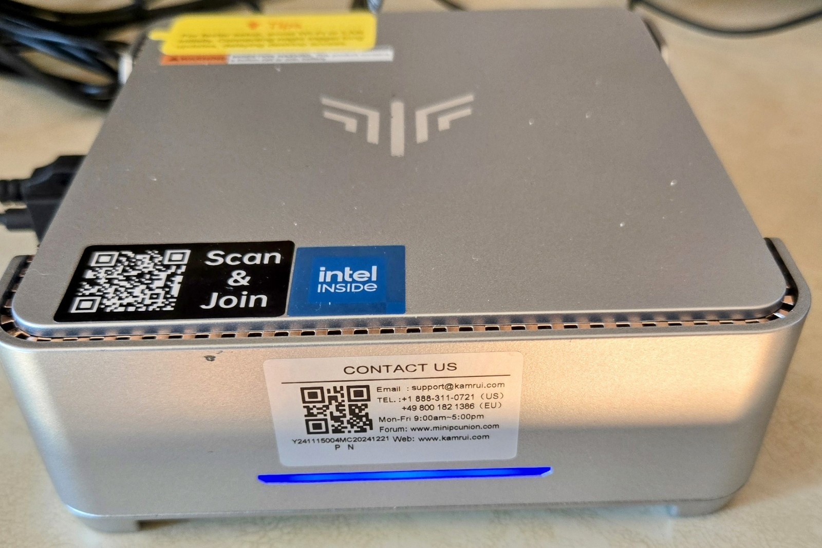KAMRUI GK3Plus Mini PC, 16GB RAM 1TB M.2 SSD Mini Computer. (MINI-TOWER ONLY)