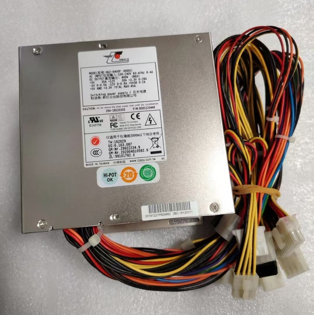 NEW HG2-6400P Rated 400W For Industrial Computer Equipment Power Supply