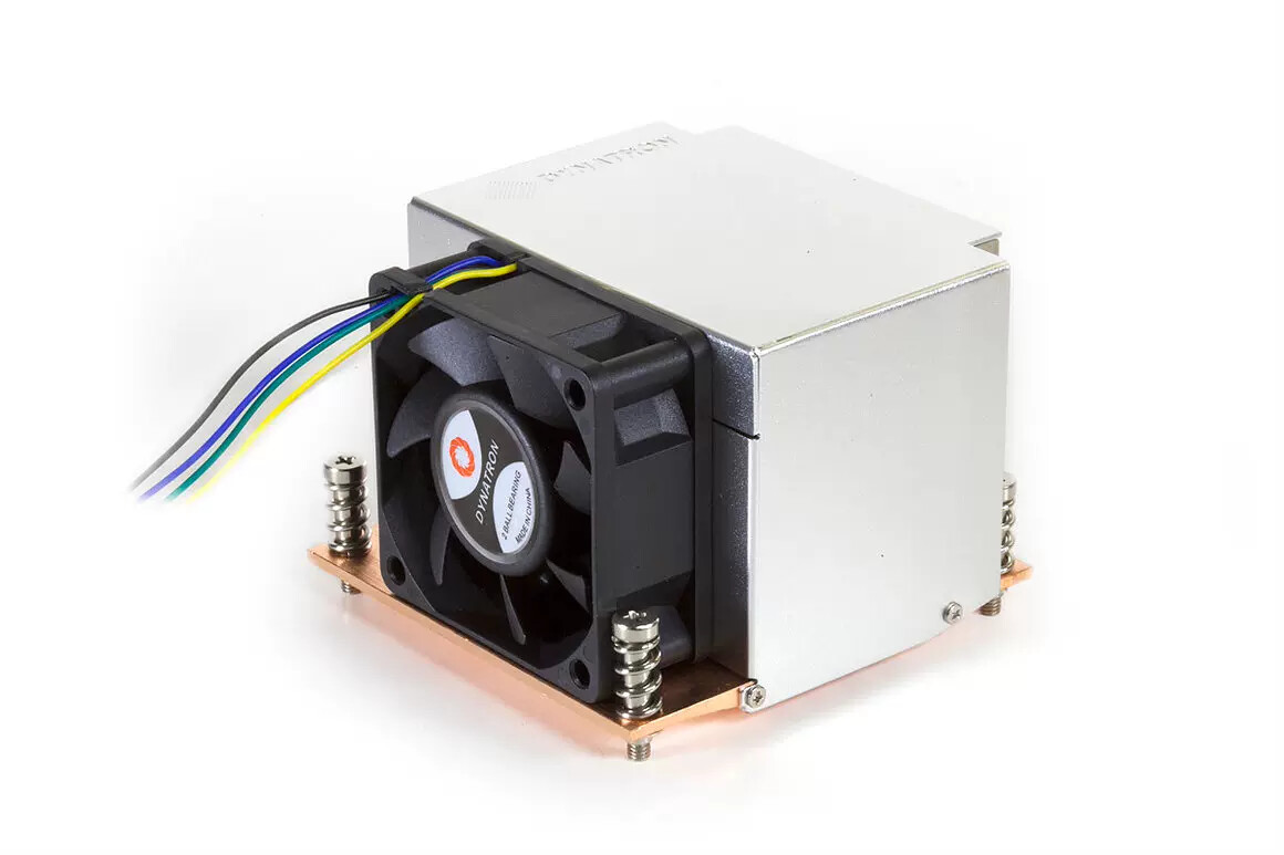 DYNATRON INTEL Socket 2011 2U All Copper 4 Heat Pipe Server Heat Sink R5