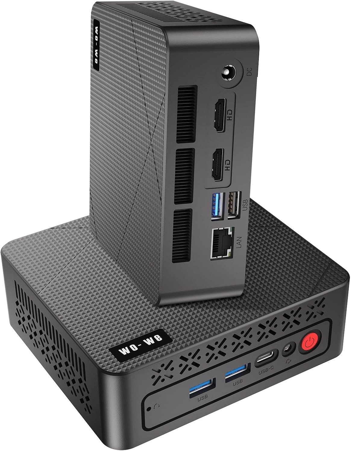 wo-we Mini PC AMD 3500U(Beat N150/N100/4300U) 8GB RAM 256GB SSD - 1yr Warranty