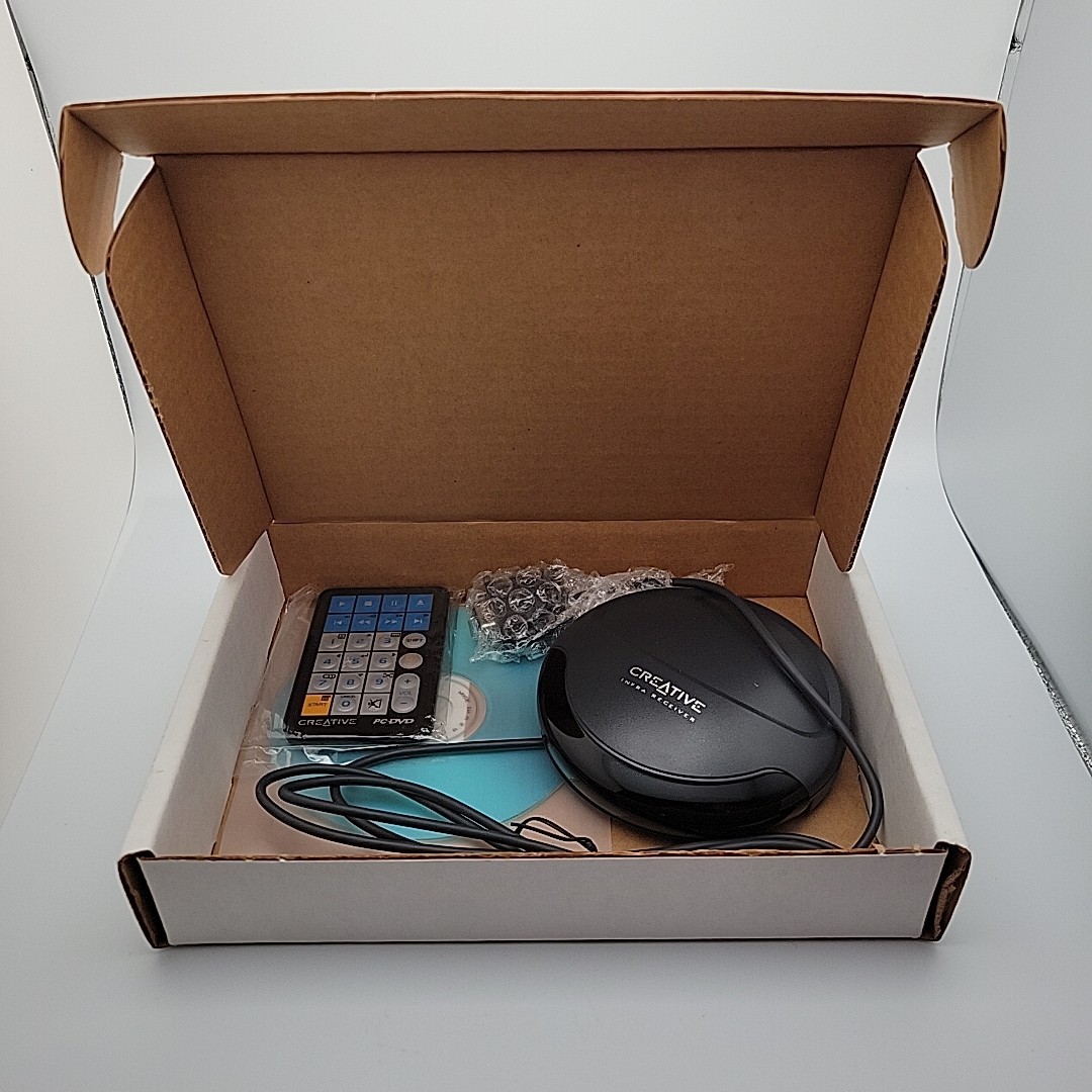 Creative Labs Infrared IR Receiver CIMR 100 PC DVD Media w/ Remote New In Box