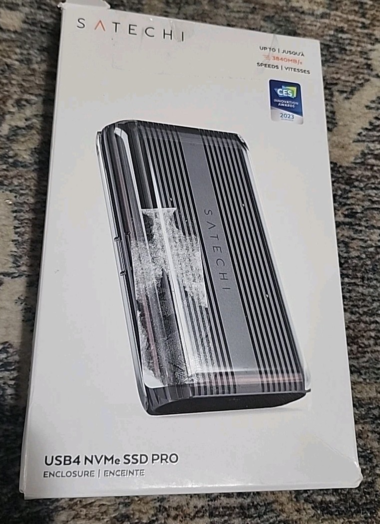 Satechi ST-EU4NPM Usb4 Nvme Ssd Pro Enclosure 