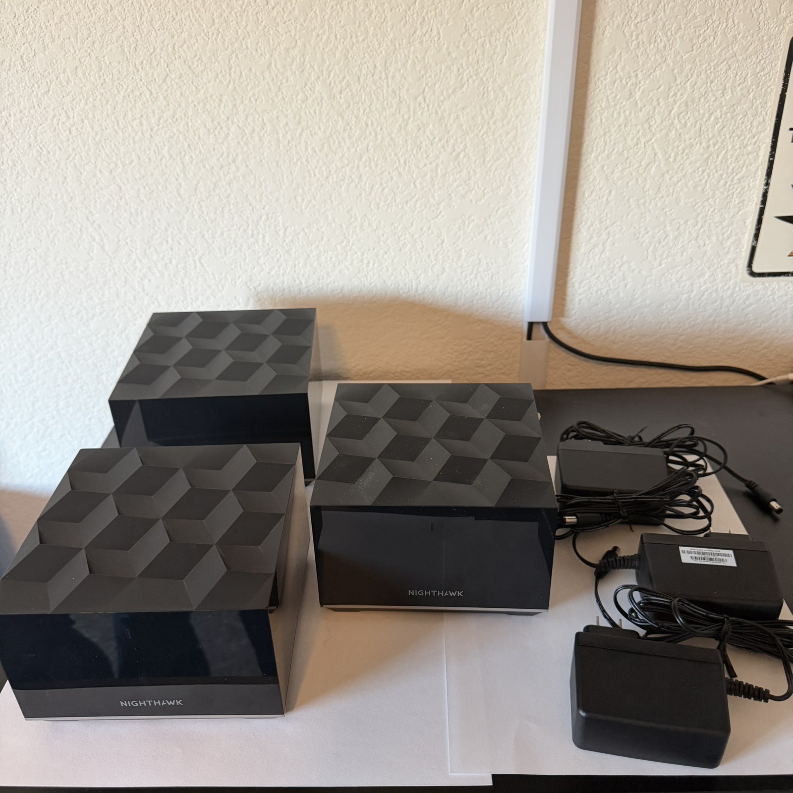 NETGEAR Nighthawk Mesh WiFi 6 Router MR80 + 2x MS80 Satellites AX6000