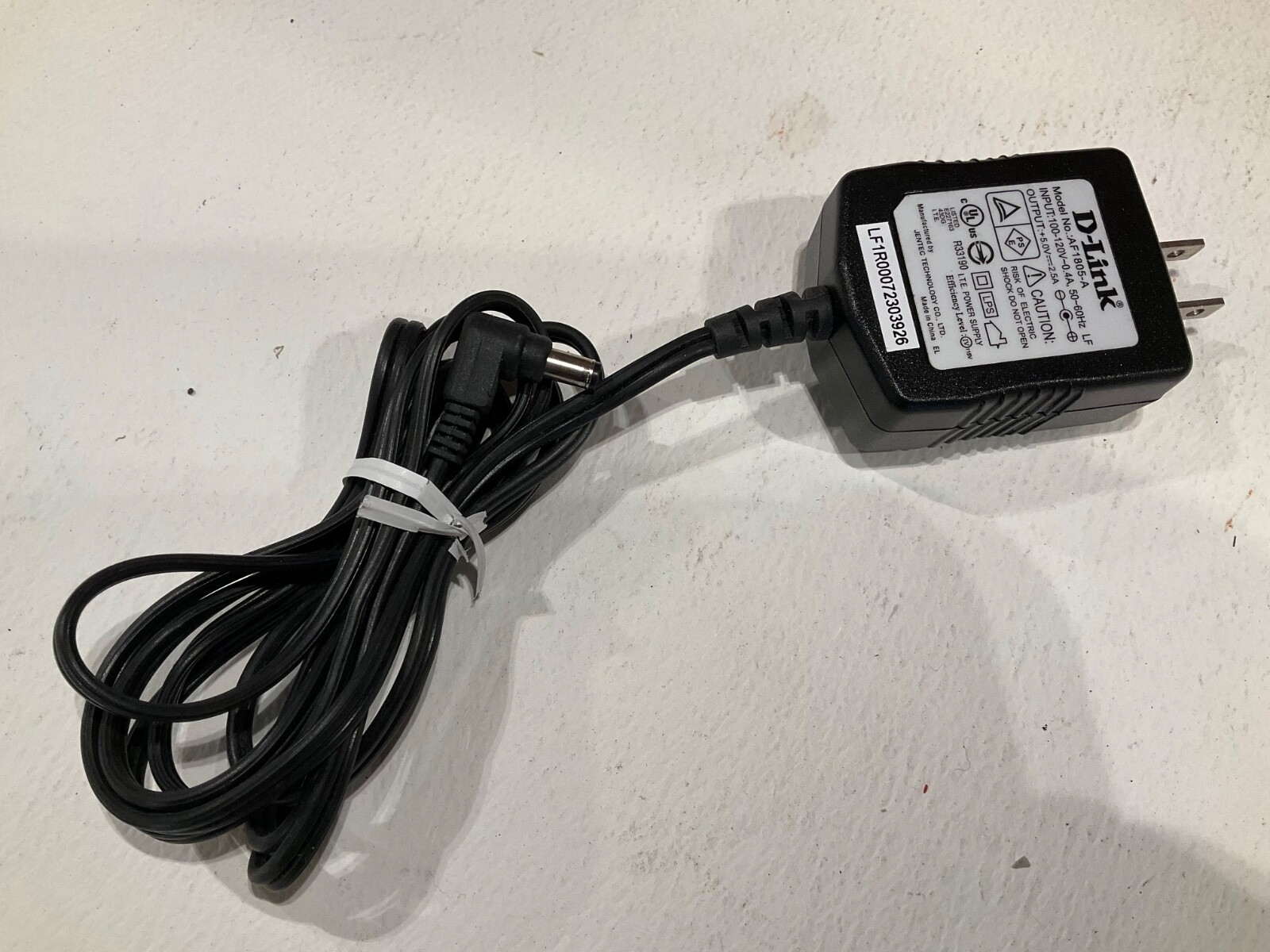 OEM D-LINK  AF1805-A AC ADAPTER  DC 5 V 2.5 A FOR MODEM ROUTER DSL-520B