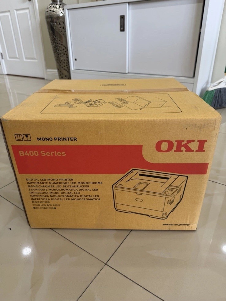 Oki Data B400 Mono Printer Digital LED 1200x1200 dpi N22500A New Fast & Reliable