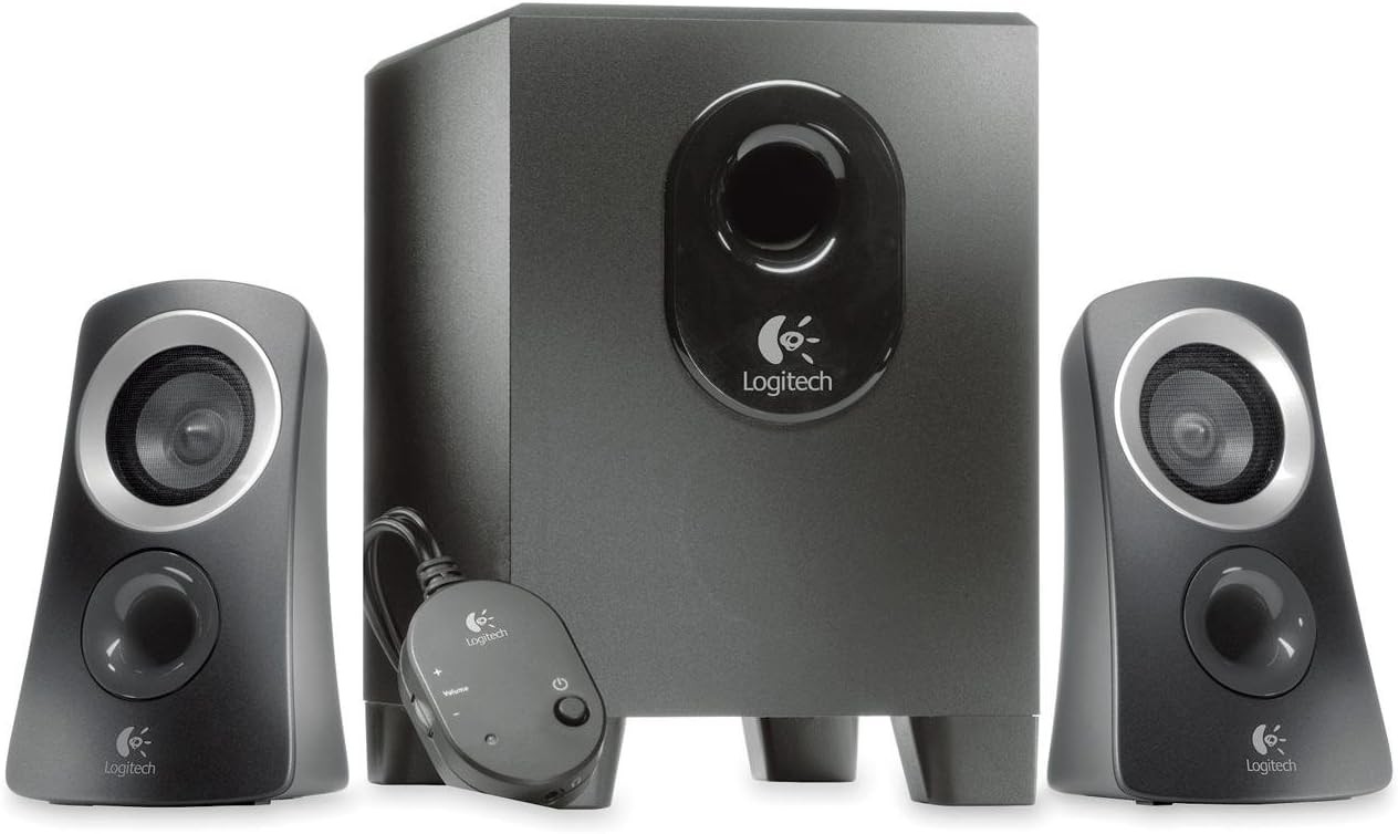LOGITECH Z313 2.1 Speaker System with Subwoofer - Full Range Audio *SHIPS FREE*