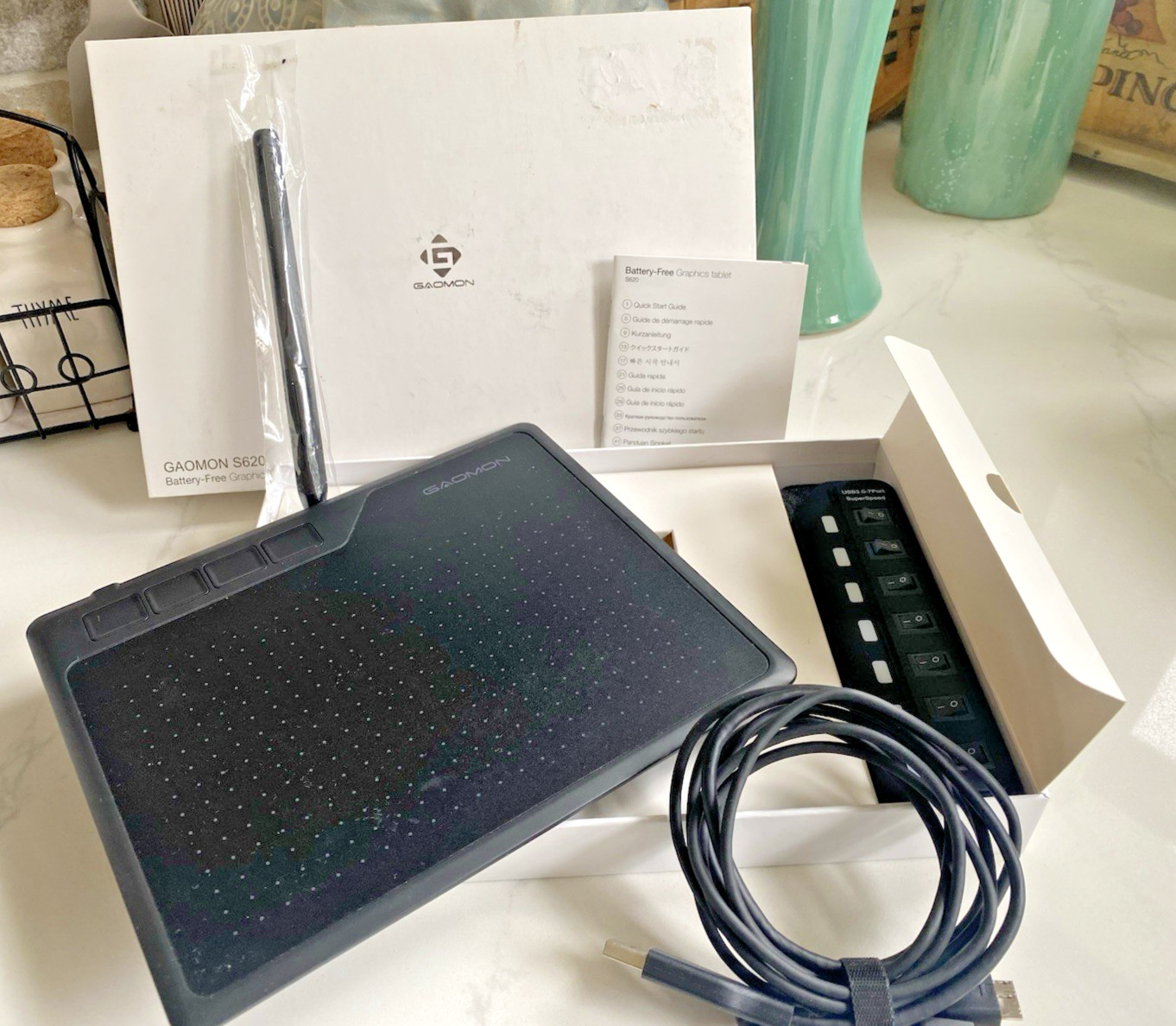 GAOMON S620 Battery-Free Graphics Drawing Tablet #44