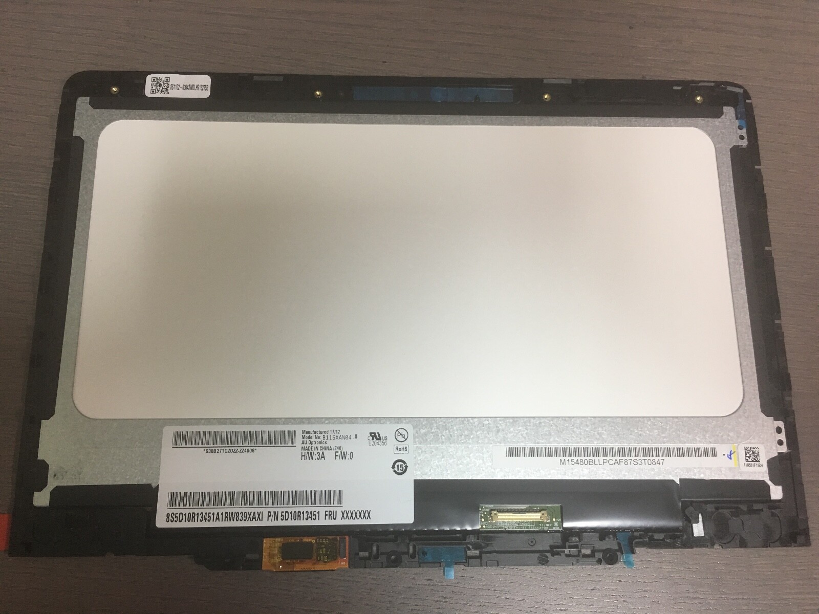 5D10Y97713 Touch Screen For Lenovo 300E Chromebook 2nd Gen AST 82CE w/ Bezel HD
