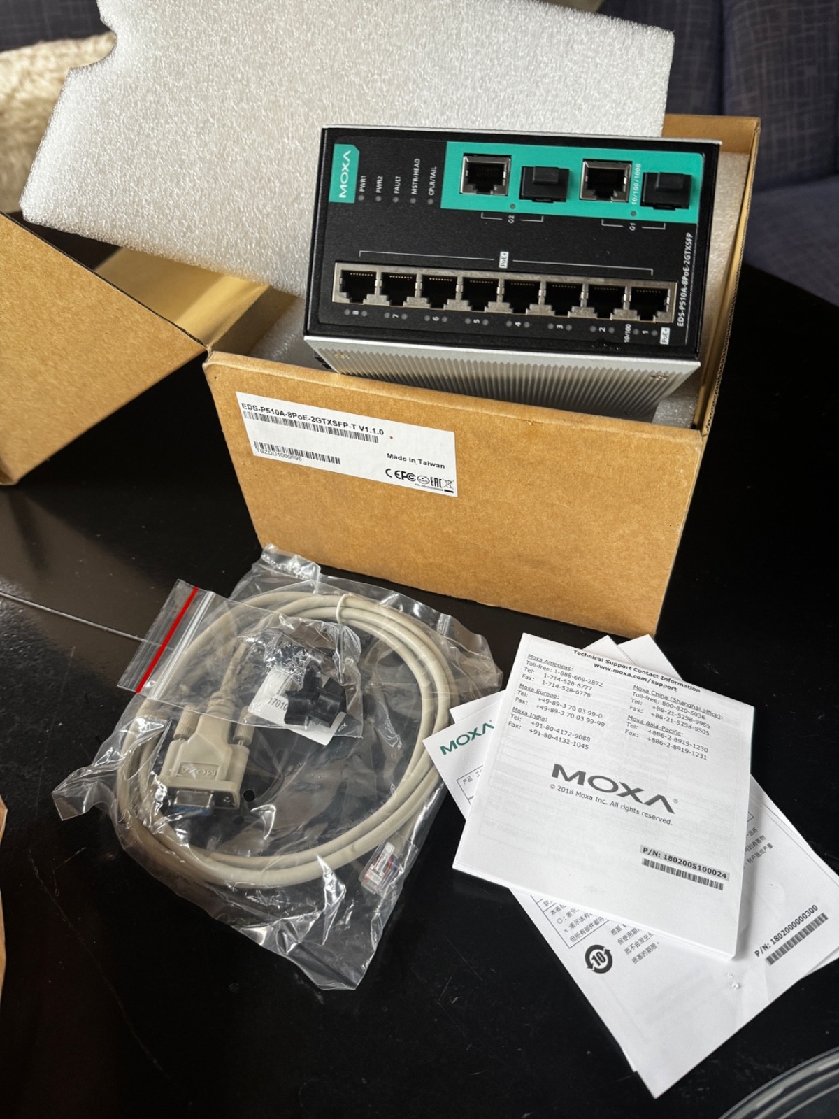 MOXA EDS-P510A-8PoE-2GTXSFP-T